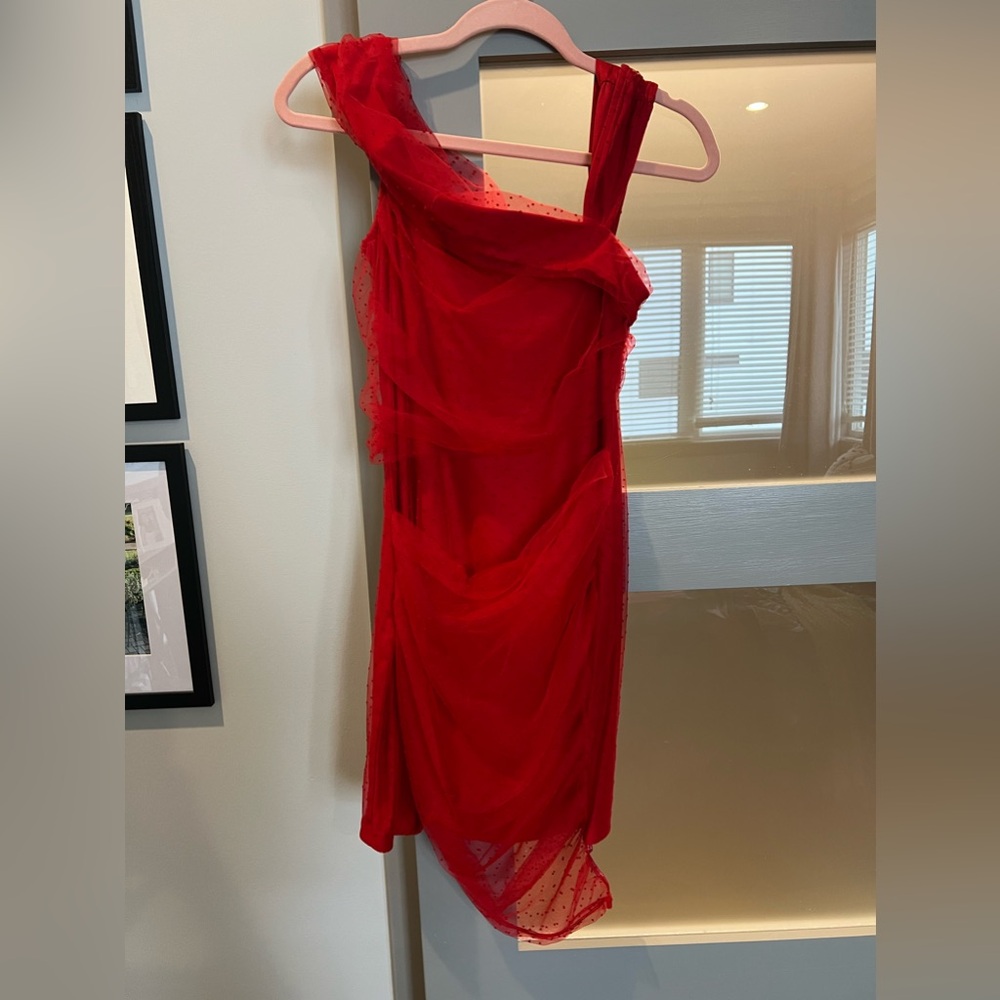 Majorelle size S red mini dress